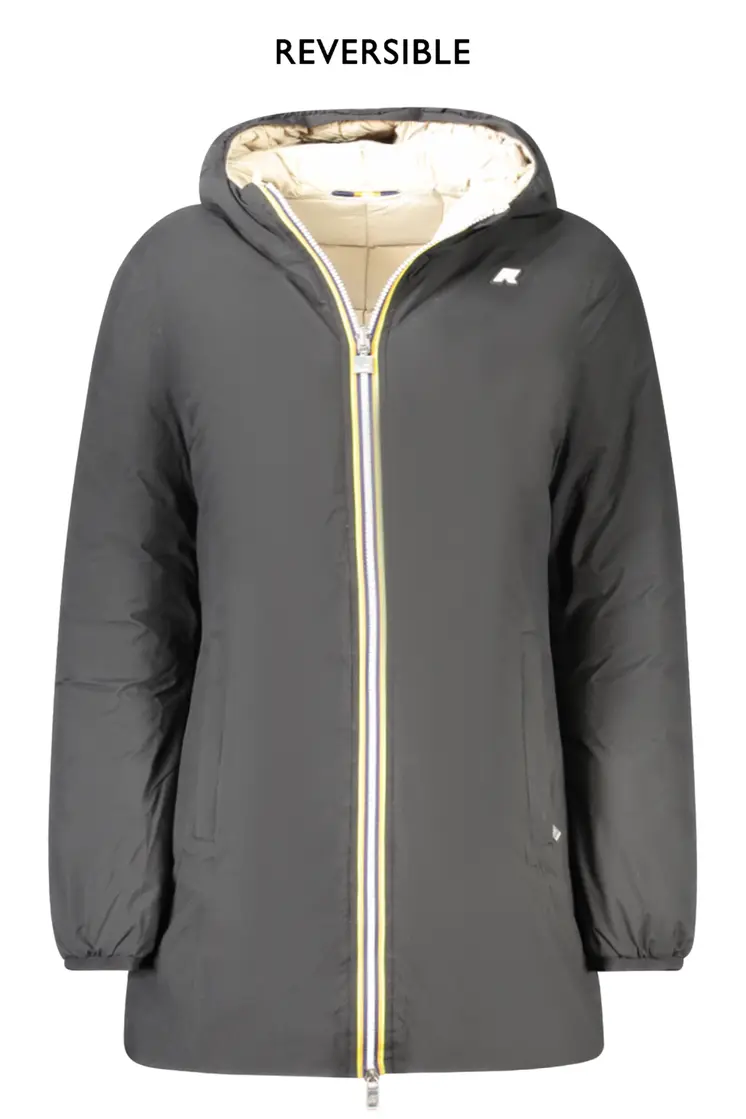K-WAY WOMEN'S BLACK JACKET