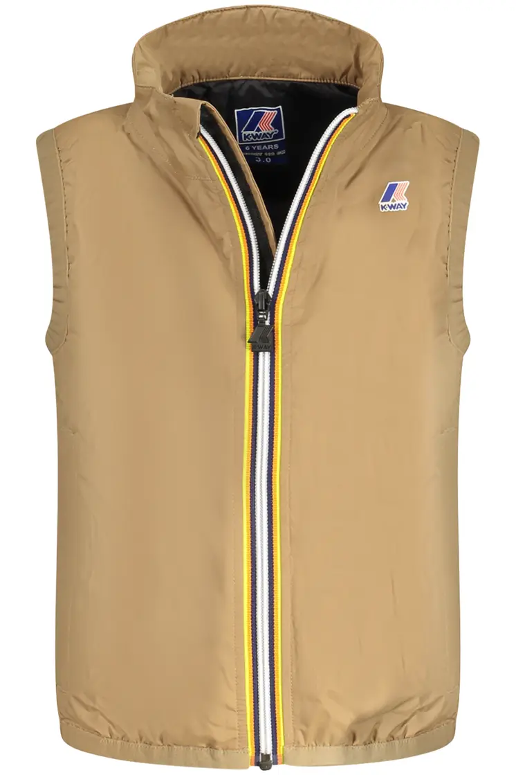 K-WAY SLEEVELESS CHILDREN'S BROWN