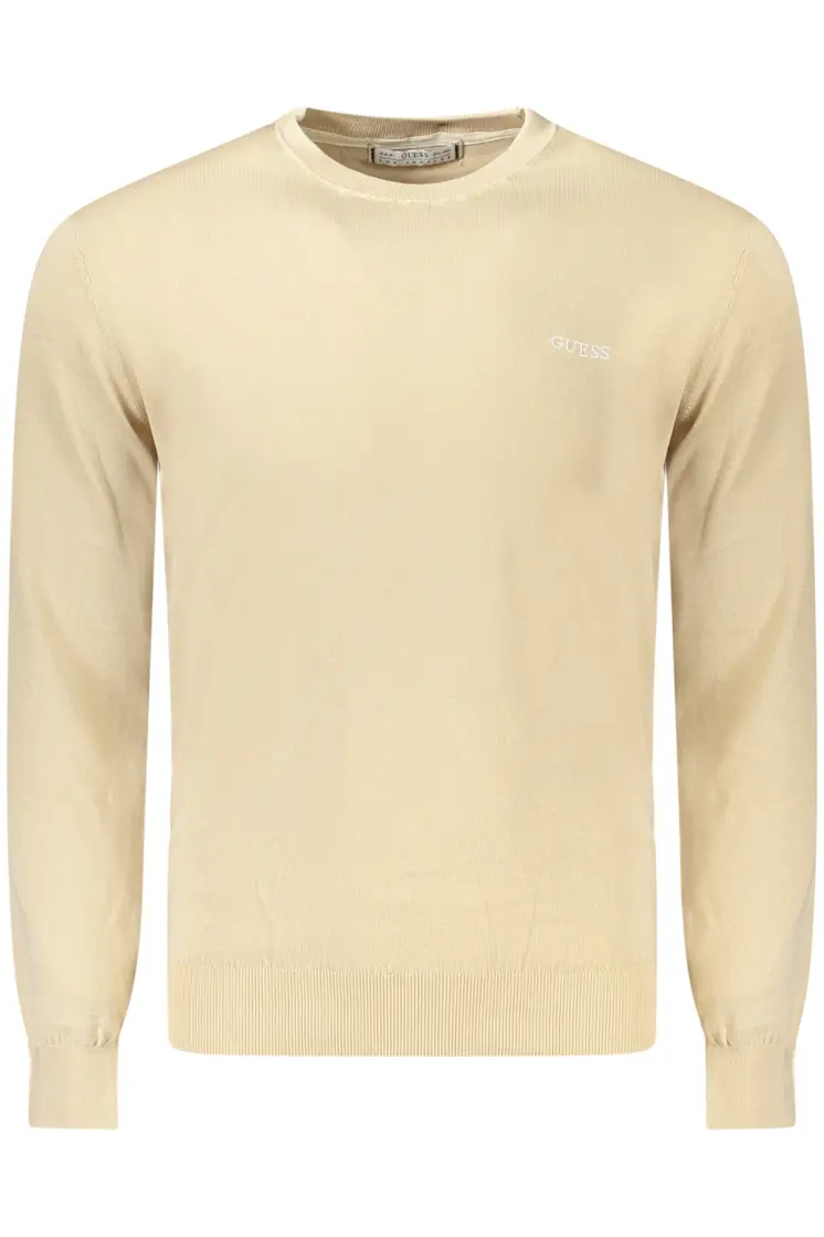 GUESS JEANS MEN'S SWEATER BEIGE