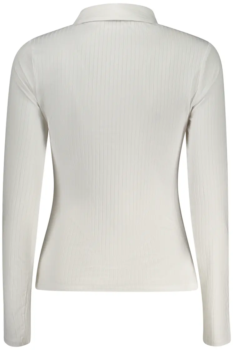 GUESS JEANS LONG SLEEVE SHIRT WOMEN WHITE