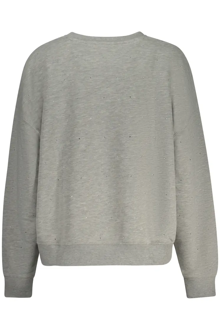 GUESS JEANS SWEATSHIRT WITHOUT ZIP WOMEN GREY