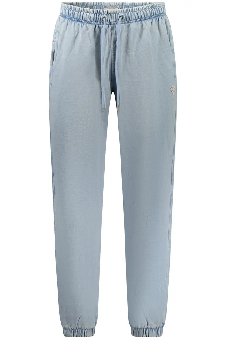 GUESS JEANS MEN'S TROUSERS BLUE