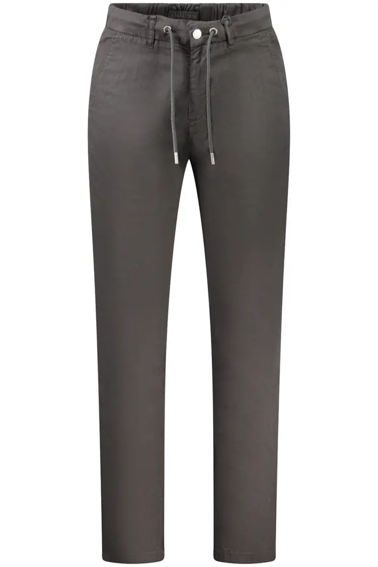 GUESS JEANS MEN'S BLACK PANTS