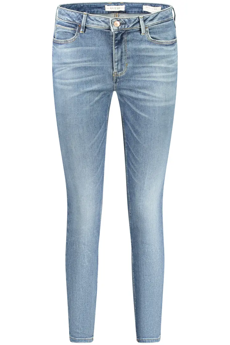 GUESS JEANS WOMEN'S DENIM JEANS BLUE