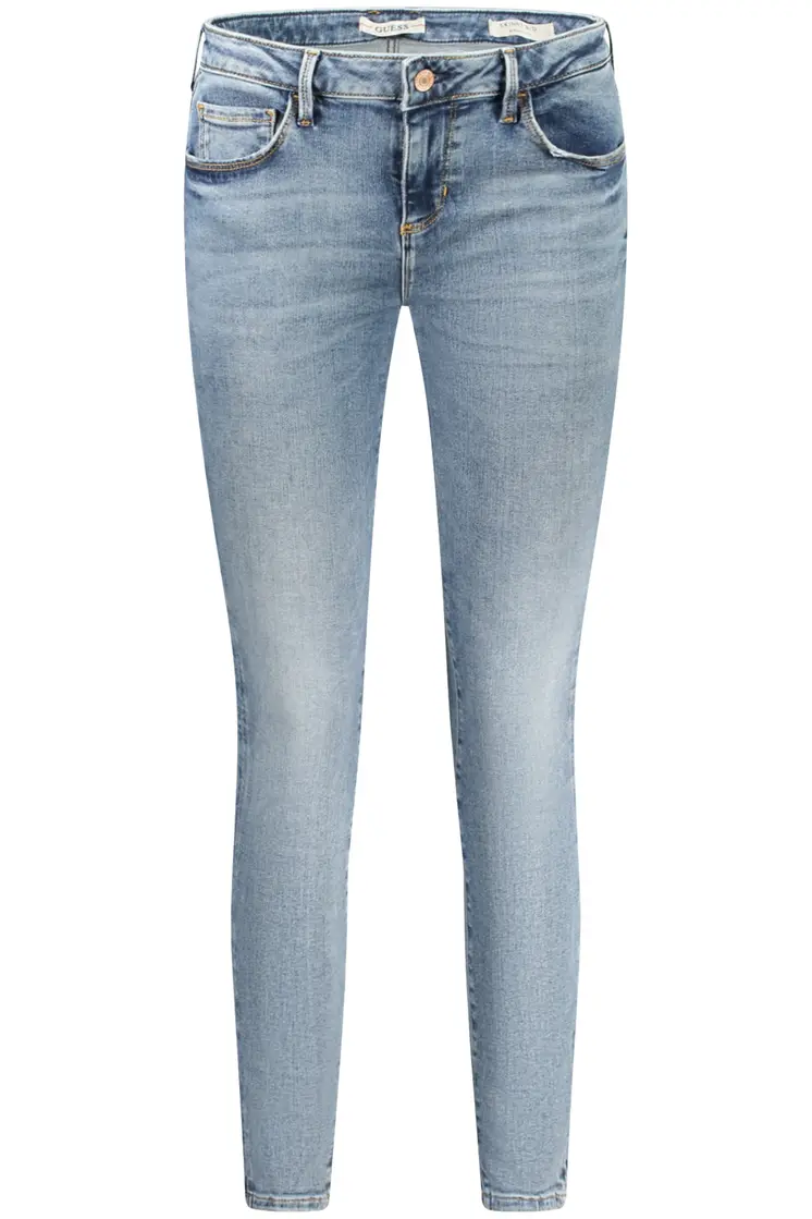 GUESS JEANS WOMEN'S DENIM JEANS BLUE