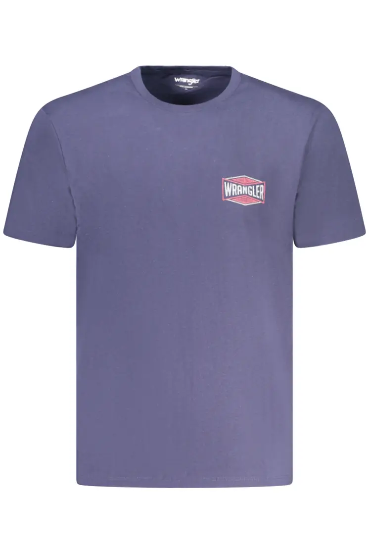 WRANGLER SHORT SLEEVE T-SHIRT MEN BLUE