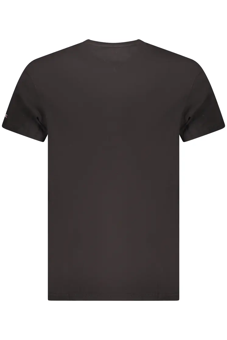 TOMMY HILFIGER MEN'S SHORT SLEEVE T-SHIRT BLACK