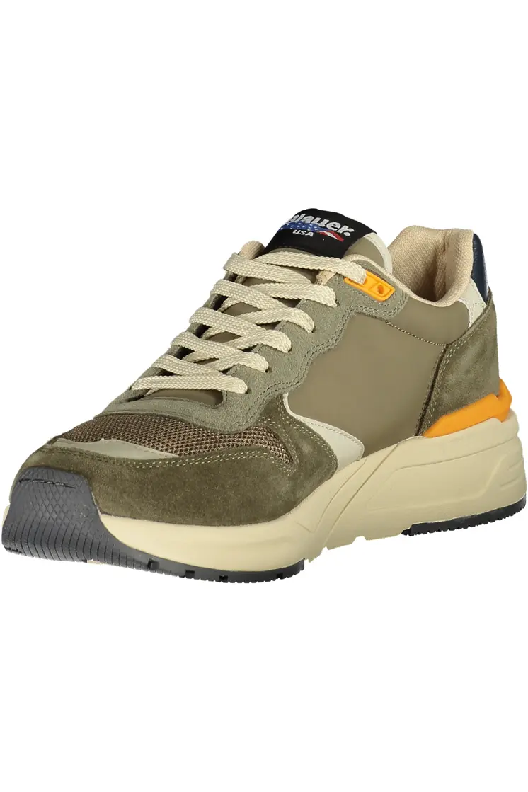 BLAUER SPORTS SHOES MEN GREEN