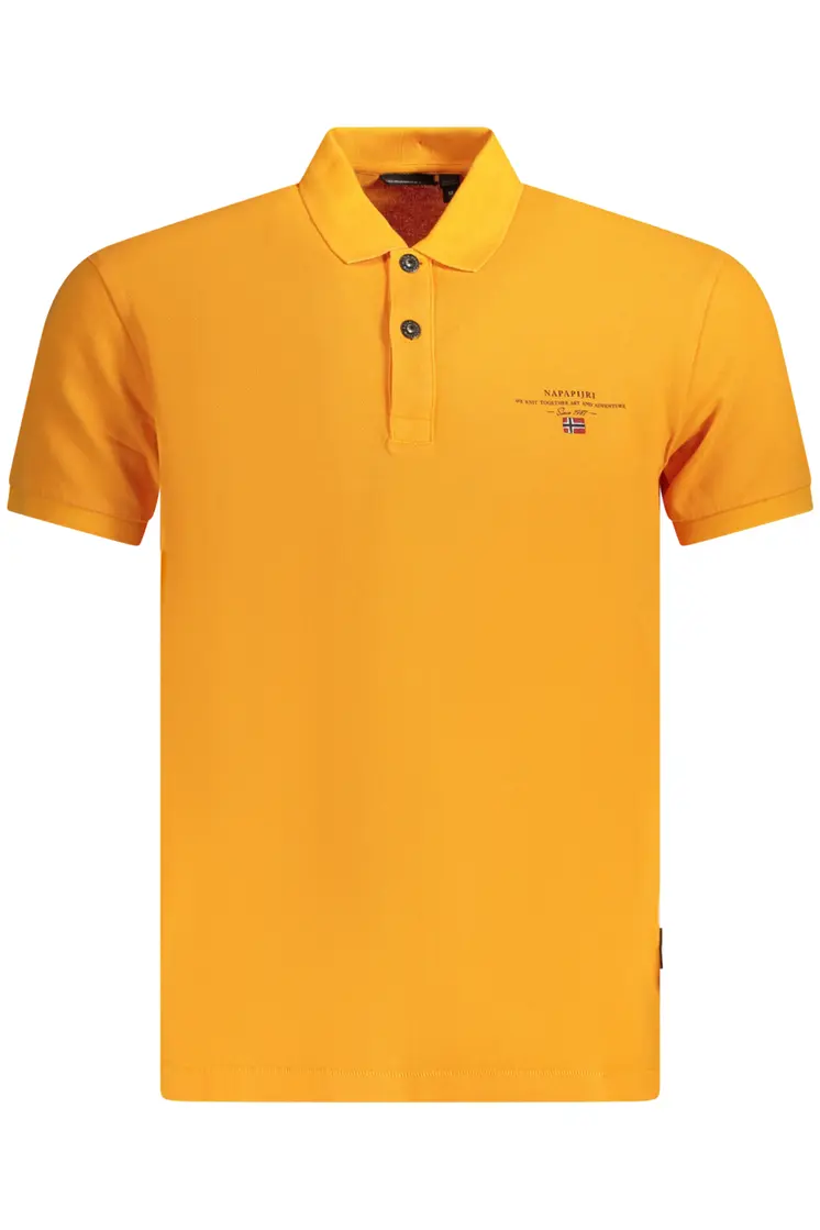 NAPAPIJRI POLO SHORT SLEEVES MEN ORANGE