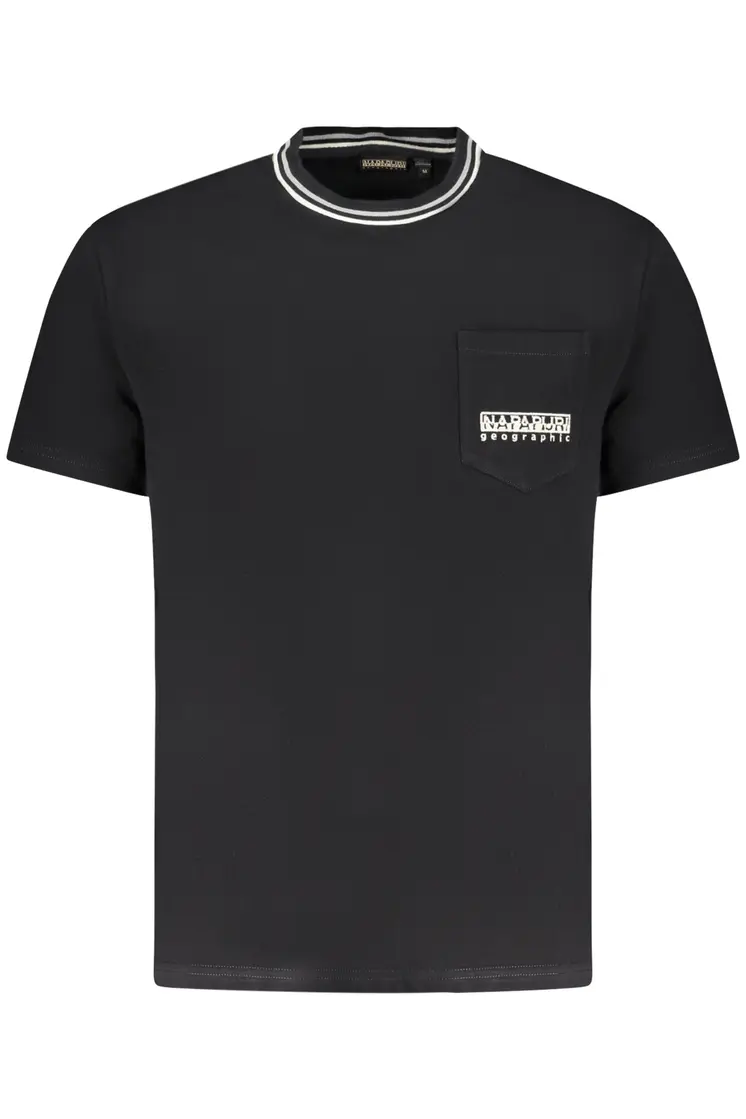 NAPAPIJRI SHORT SLEEVE T-SHIRT MEN BLACK