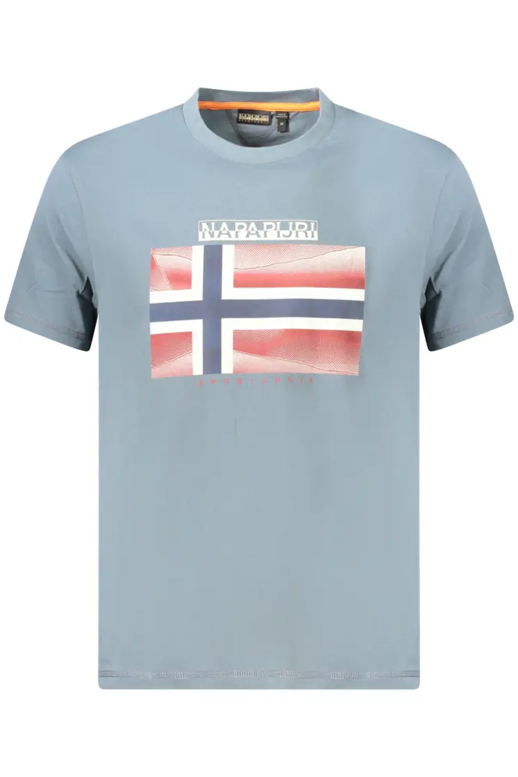 NAPAPIJRI SHORT SLEEVE T-SHIRT MEN GREY
