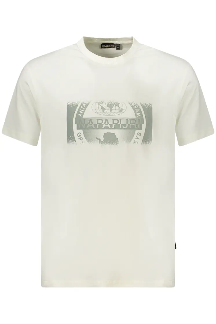 NAPAPIJRI SHORT SLEEVE T-SHIRT MEN WHITE