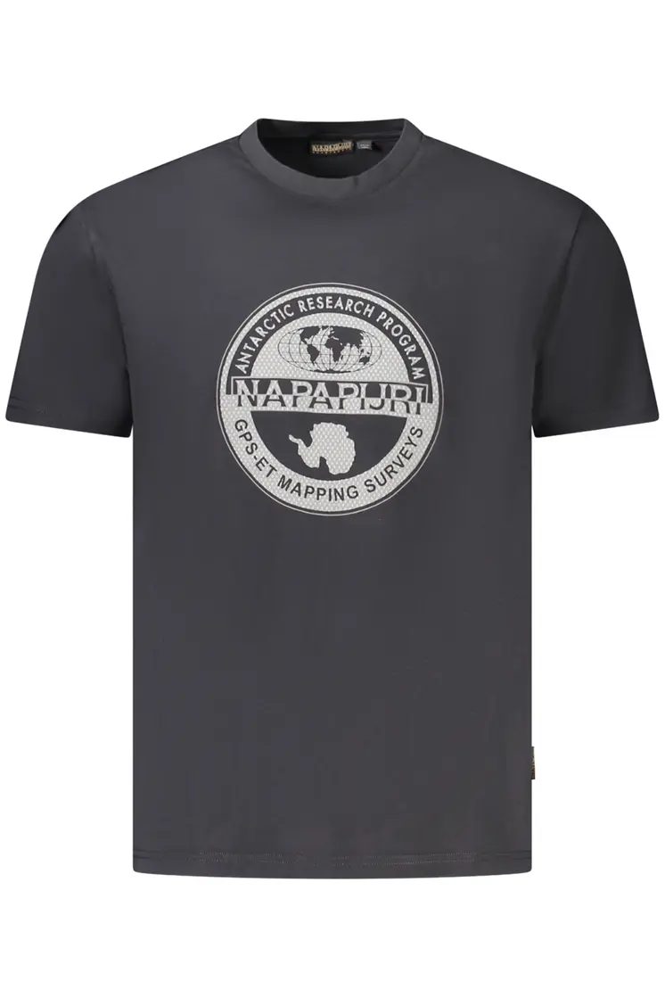 NAPAPIJRI SHORT SLEEVE T-SHIRT MEN BLACK