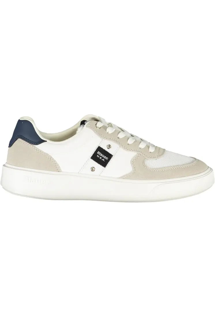 BLAUER SPORTS SHOES MEN WHITE