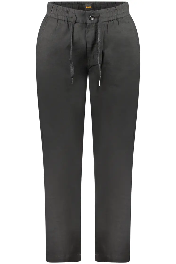 BOSS MEN'S BLACK PANTS