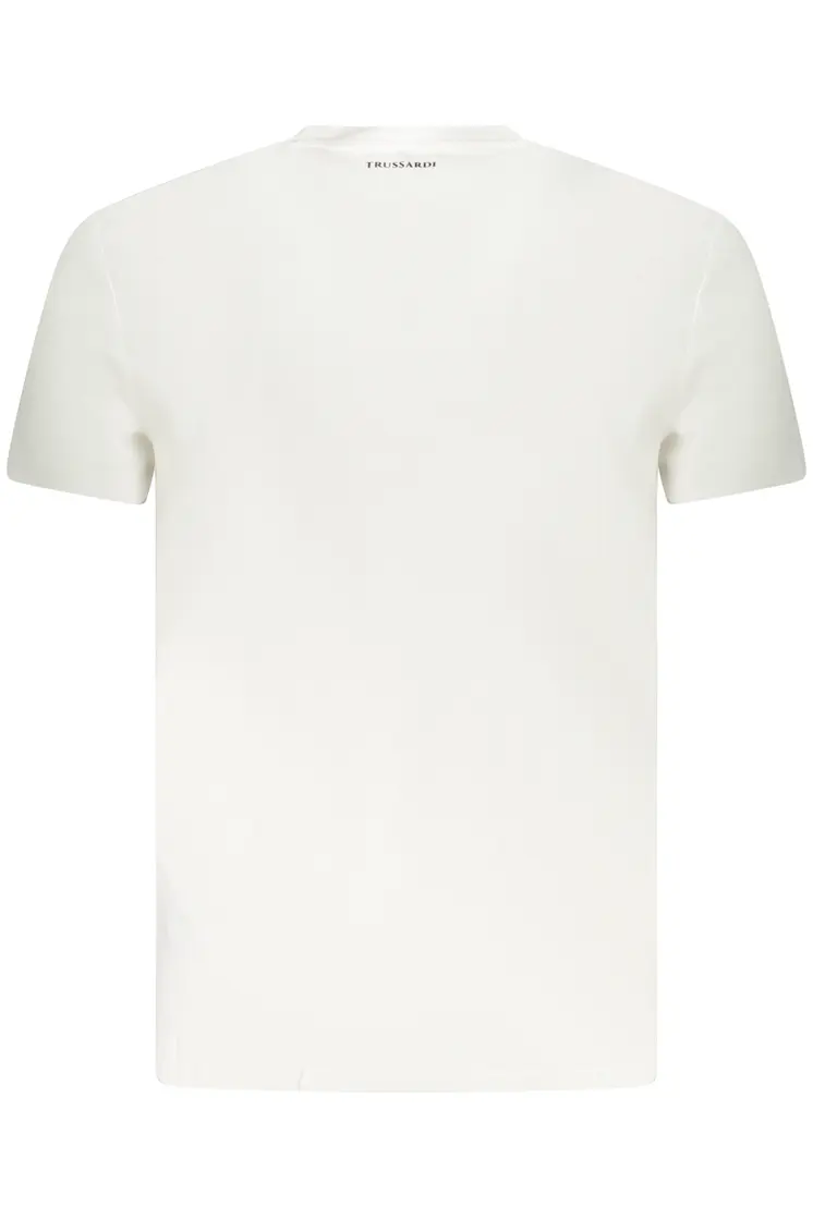 TRUSSARDI SHORT SLEEVE T-SHIRT MEN WHITE