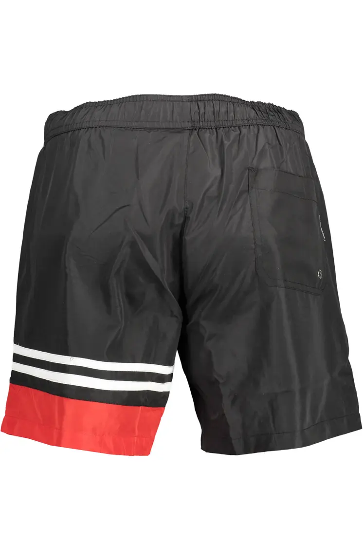 KARL LAGERFELD BEACHWEAR SWIMSUIT BLACK MEN'S BOTTOM
