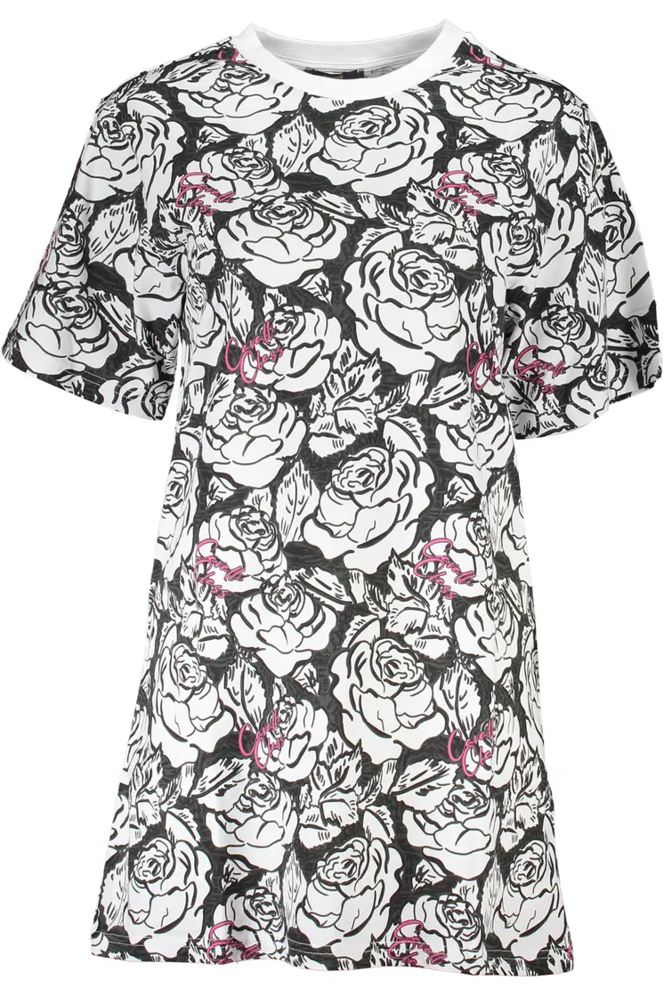 CAVALLI CLASS SHORT DRESS WOMEN WHITE
