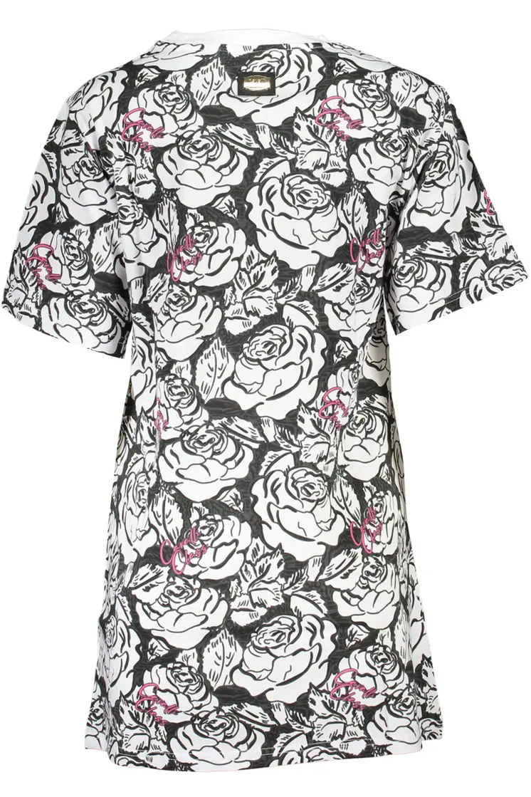 CAVALLI CLASS SHORT DRESS WOMEN WHITE