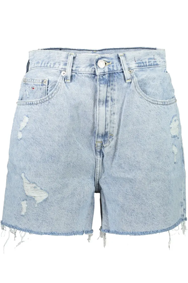 TOMMY HILFIGER JEANS SHORT WOMEN BLUE