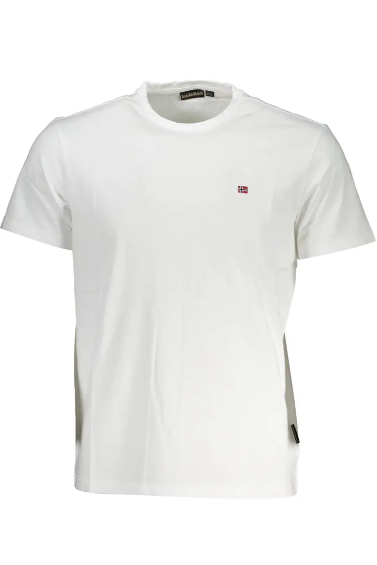 NAPAPIJRI SHORT SLEEVE T-SHIRT MEN WHITE
