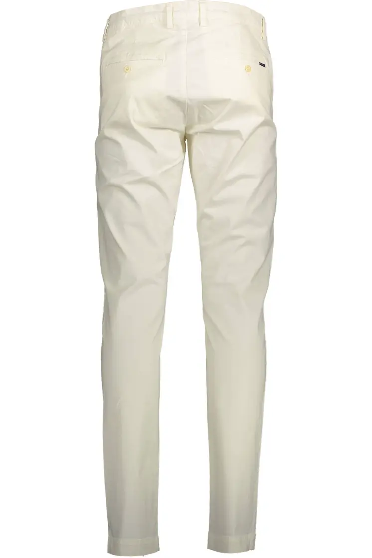 GANT MEN'S WHITE TROUSERS