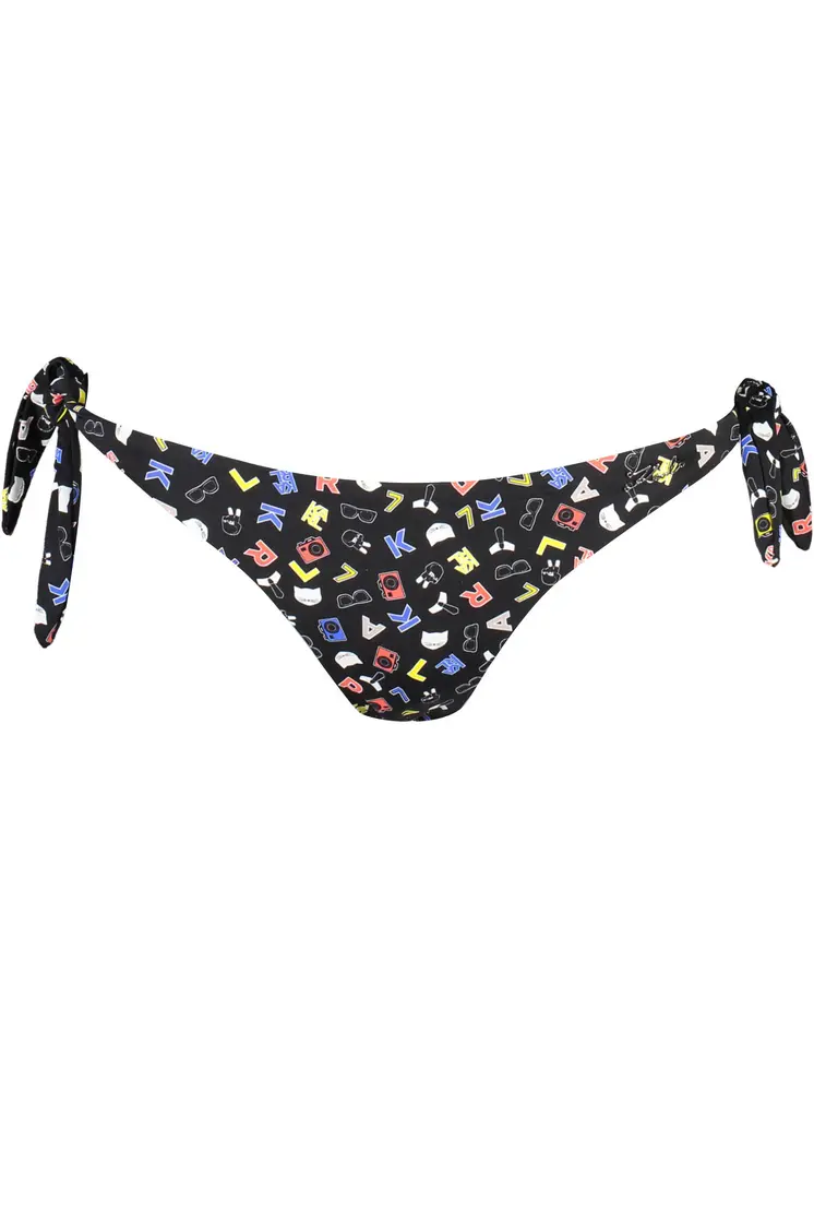KARL LAGERFELD BEACHWEAR SWIMSUIT BOTTOM WOMEN BLACK