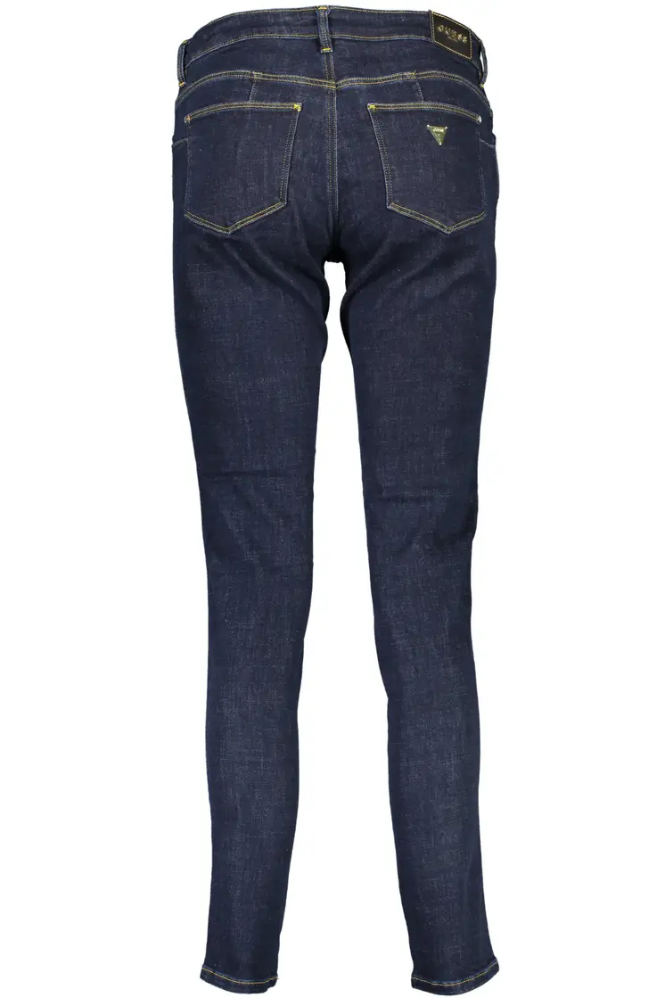 GUESS JEANS WOMEN'S DENIM JEANS BLUE