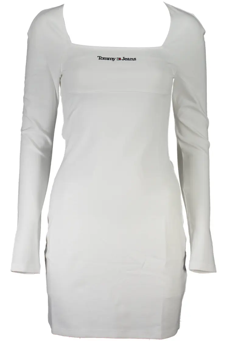 TOMMY HILFIGER SHORT DRESS WOMEN WHITE
