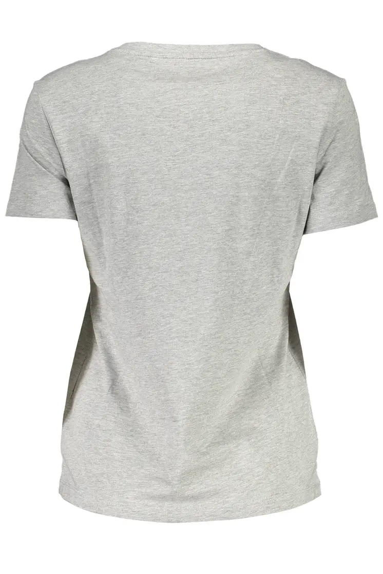 GUESS JEANS SHORT SLEEVE T-SHIRT WOMEN GREY