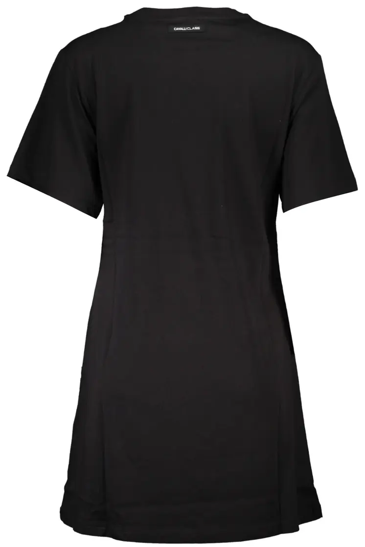 CAVALLI CLASS SHORT DRESS WOMEN BLACK