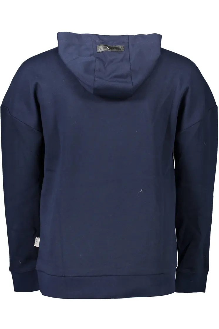 PLEIN SPORT SWEATSHIRT WITHOUT ZIP MEN BLUE