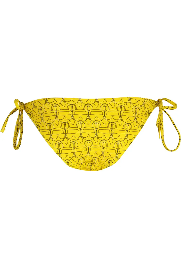 KARL LAGERFELD BEACHWEAR SWIMSUIT BOTTOM WOMEN YELLOW