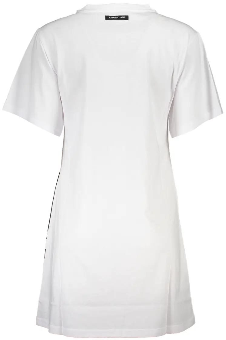 CAVALLI CLASS SHORT DRESS WOMEN WHITE