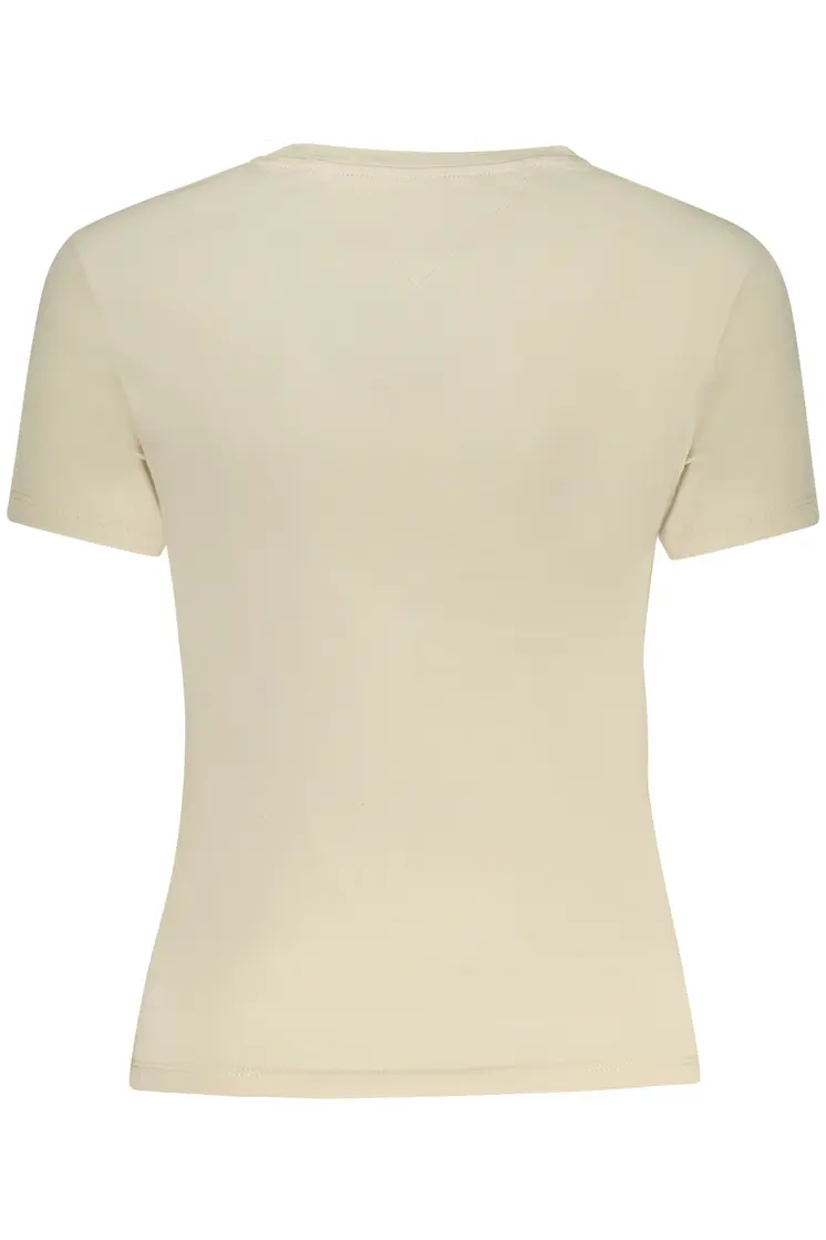 TOMMY HILFIGER SHORT SLEEVE T-SHIRT WOMEN BEIGE
