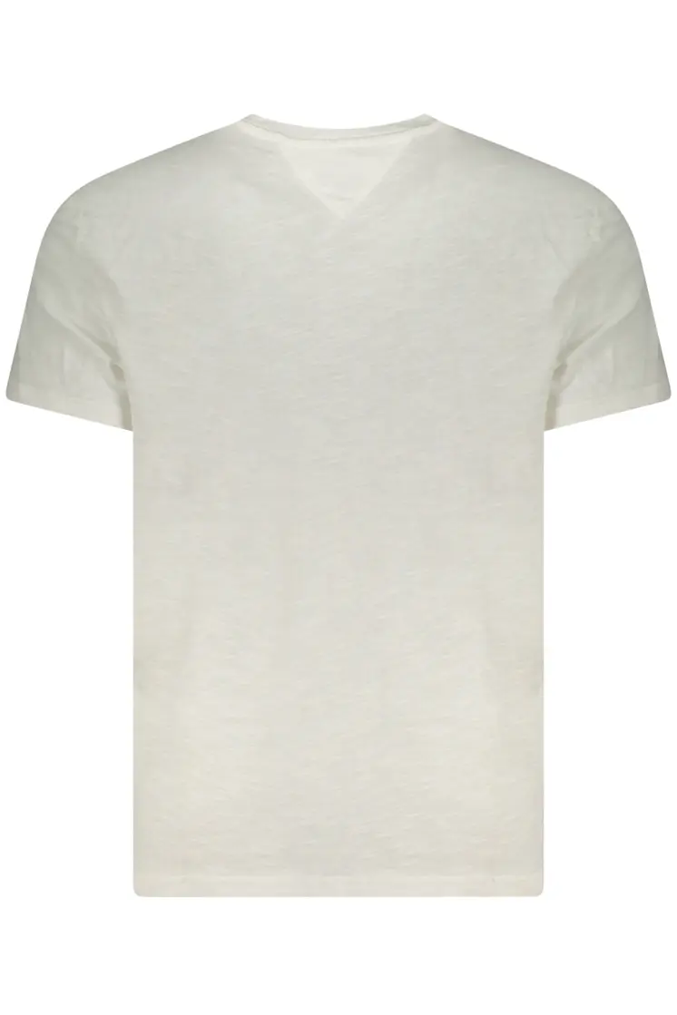 TOMMY HILFIGER SHORT SLEEVE T-SHIRT MEN WHITE
