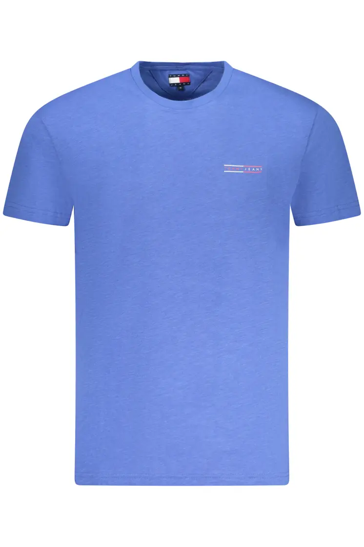 TOMMY HILFIGER MEN'S SHORT SLEEVE T-SHIRT BLUE