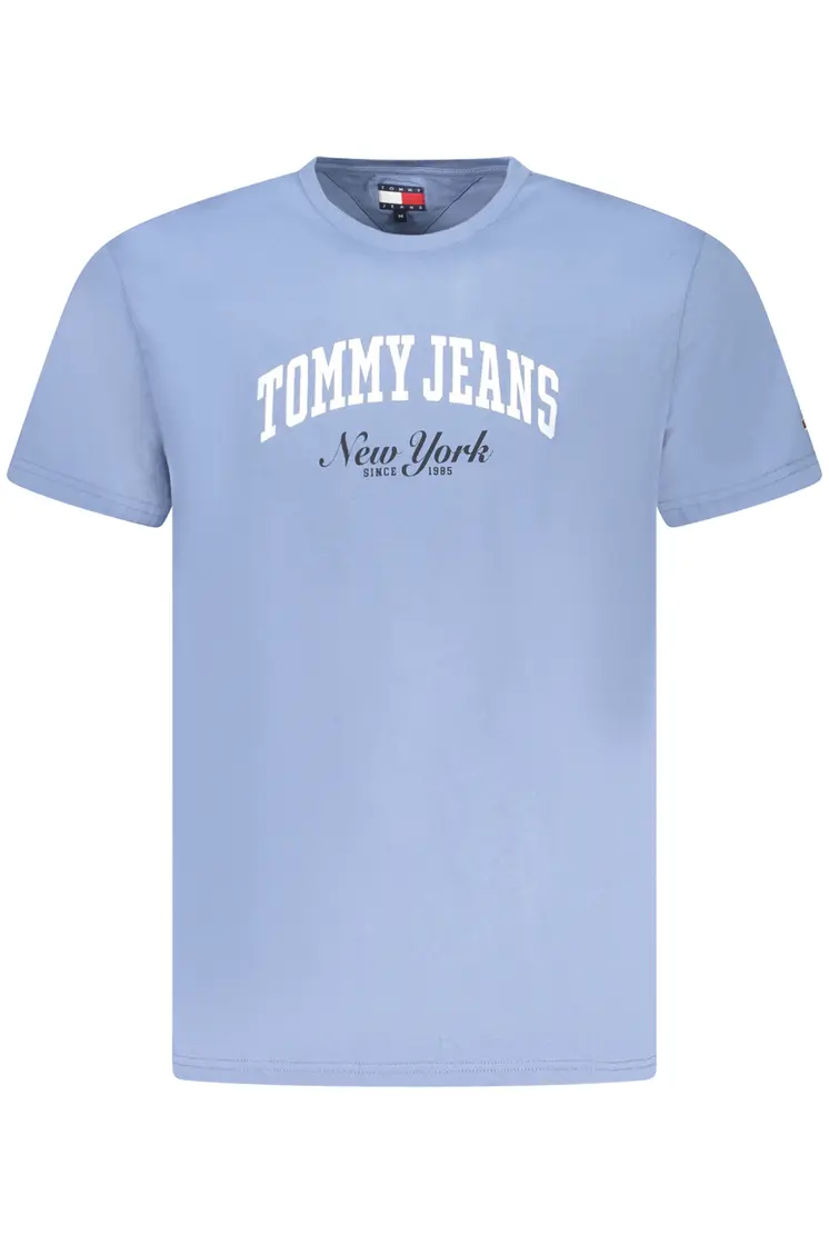 TOMMY HILFIGER MEN'S SHORT SLEEVE T-SHIRT BLUE