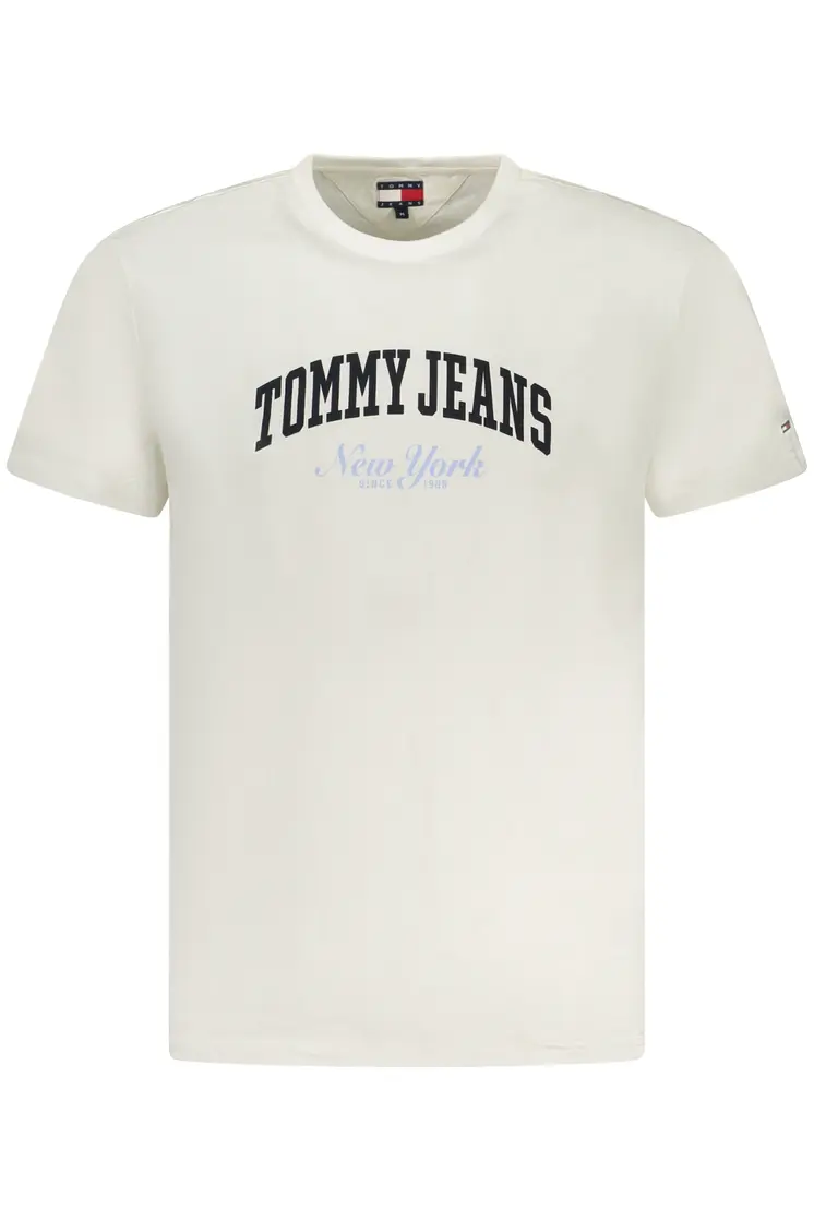 TOMMY HILFIGER SHORT SLEEVE T-SHIRT MEN WHITE