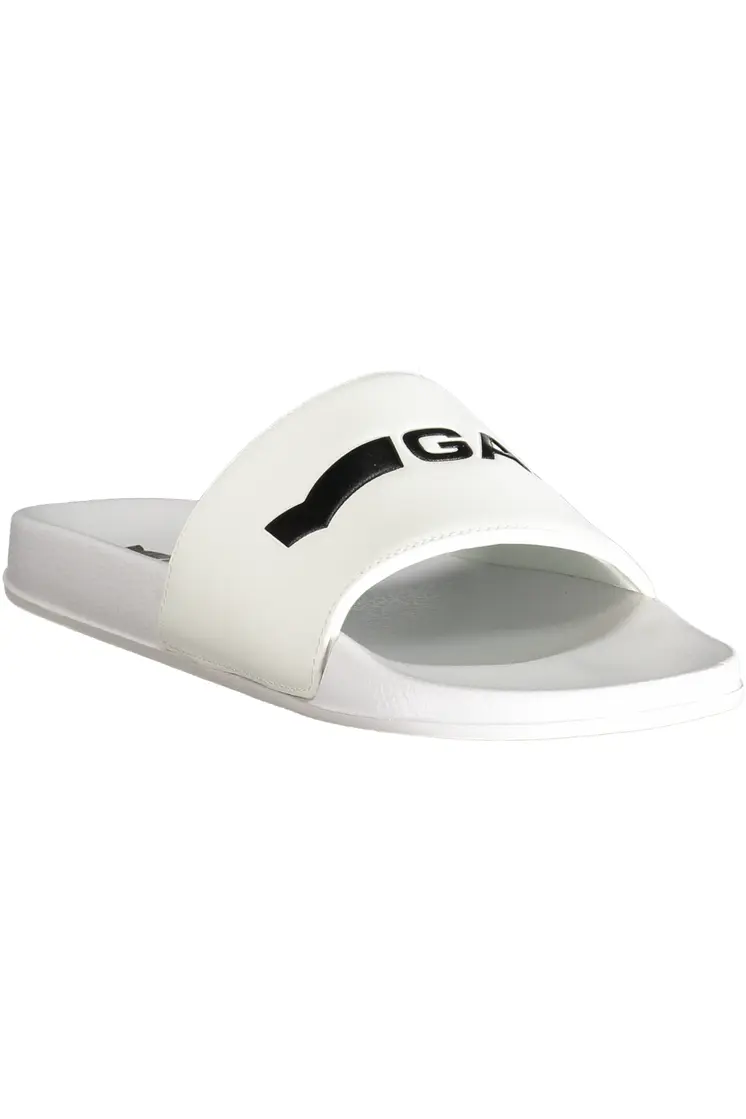 GAS FOOTWEAR MEN'S SLIPPER WHITE