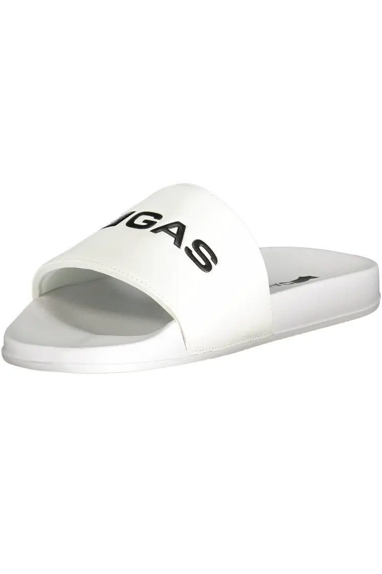 GAS FOOTWEAR MEN'S SLIPPER WHITE