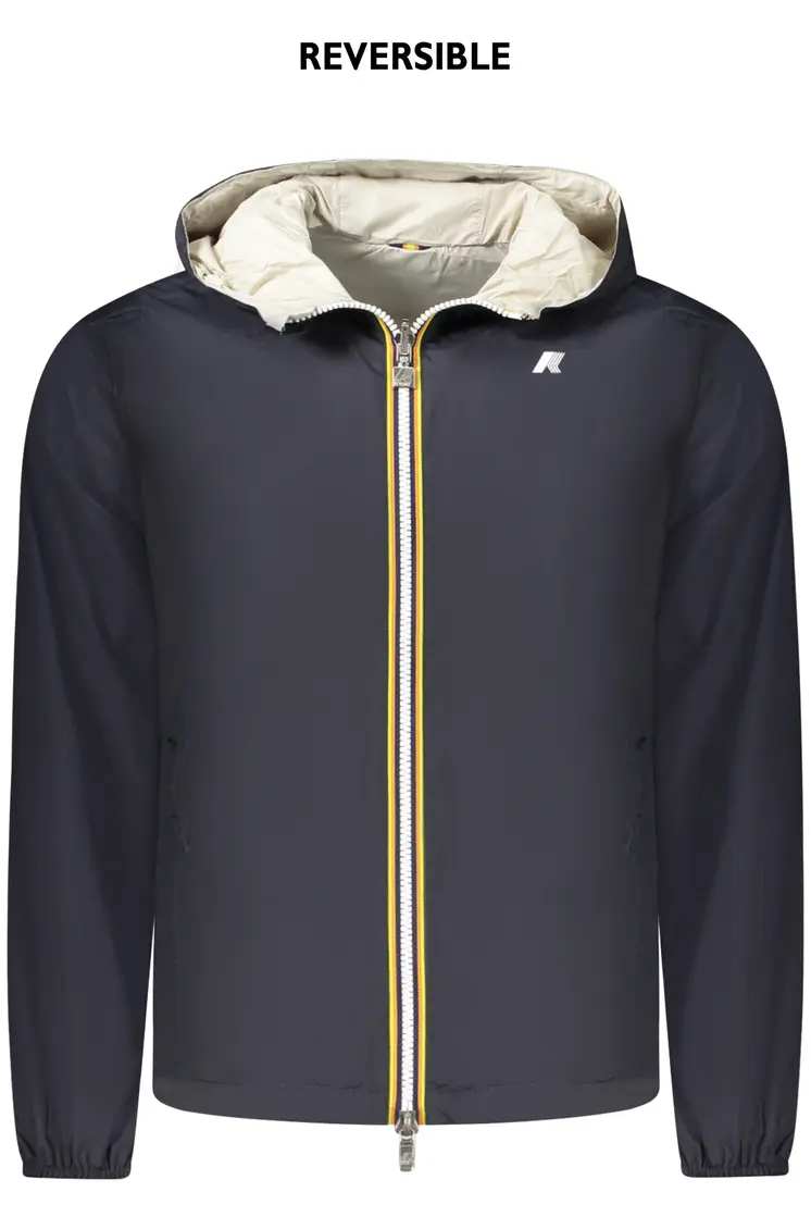 K-WAY MEN'S JACKET BLUE