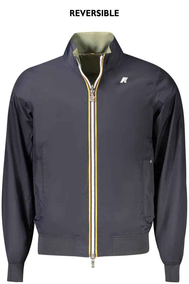 K-WAY MEN'S JACKET BLUE