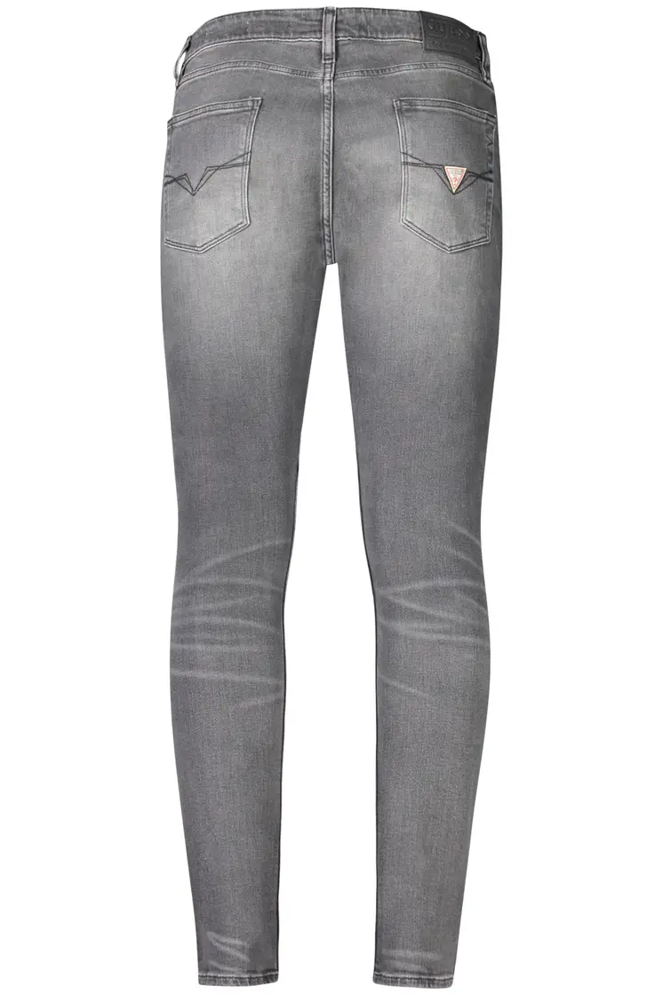 GUESS JEANS MEN'S GRAY DENIM JEANS