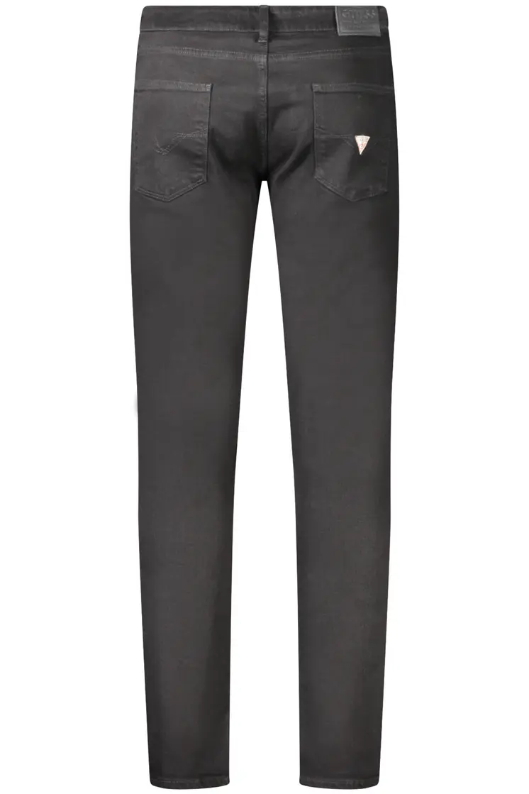 GUESS JEANS MEN'S DENIM JEANS BLACK