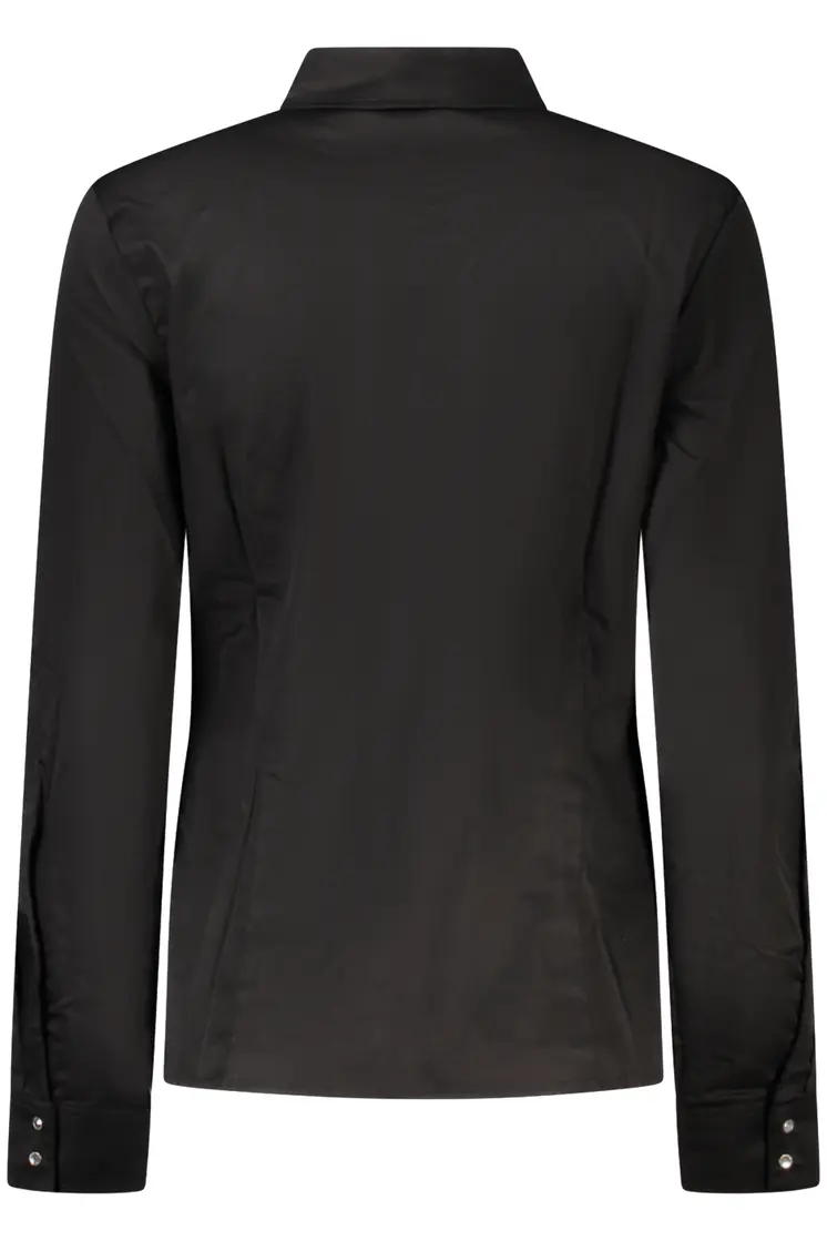 GUESS JEANS LONG SLEEVE SHIRT WOMEN BLACK