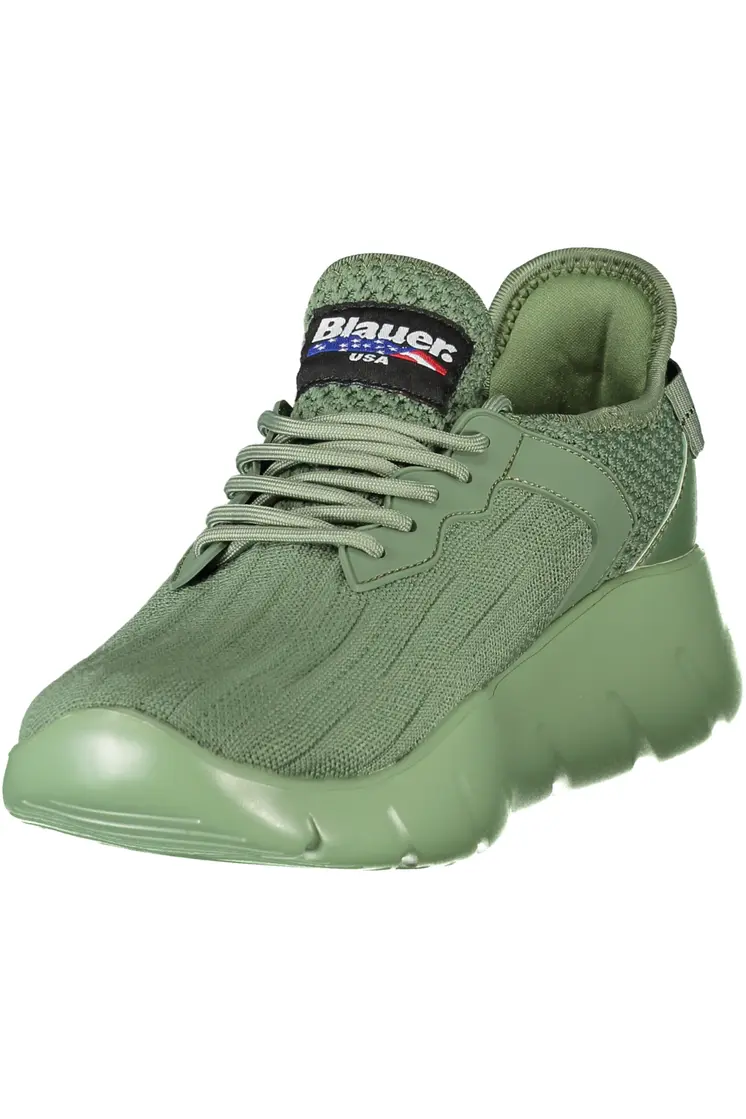BLAUER SPORTS SHOES MEN GREEN