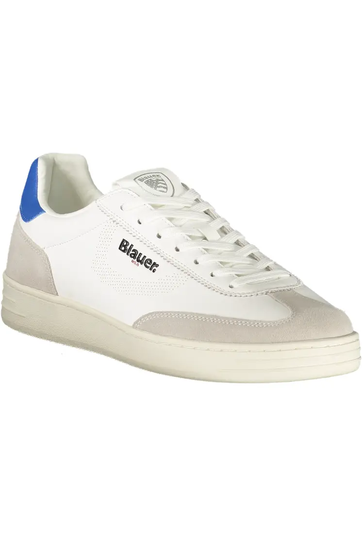 BLAUER SPORTS SHOES MEN WHITE