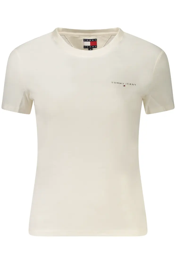 TOMMY HILFIGER WOMEN'S SHORT-SLEEVE T-SHIRT WHITE