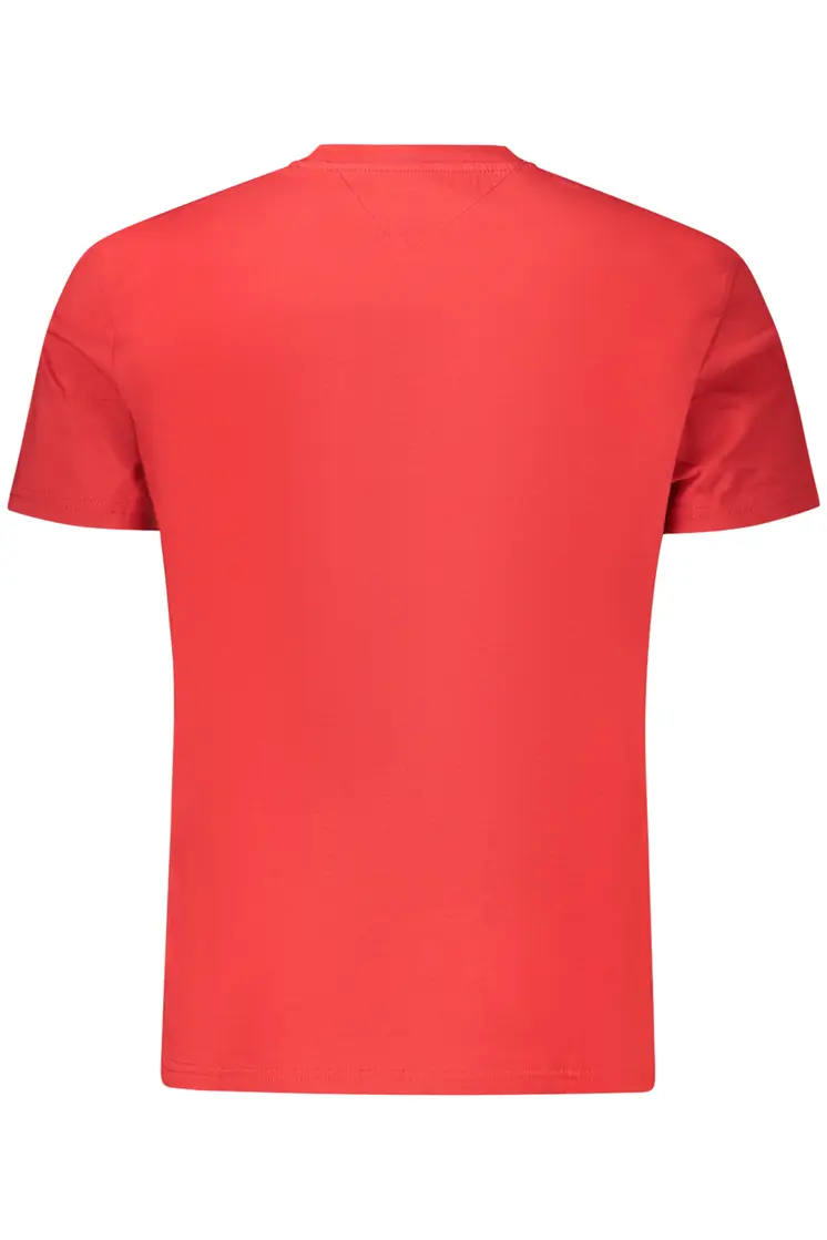 TOMMY HILFIGER MEN'S SHORT-SLEEVED T-SHIRT, RED